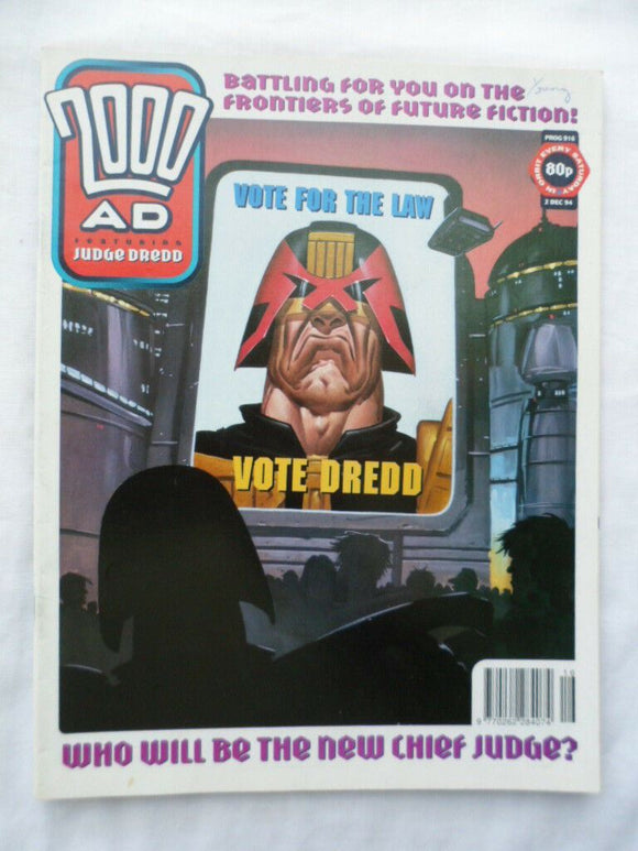 2000AD British Comic - Prog 916