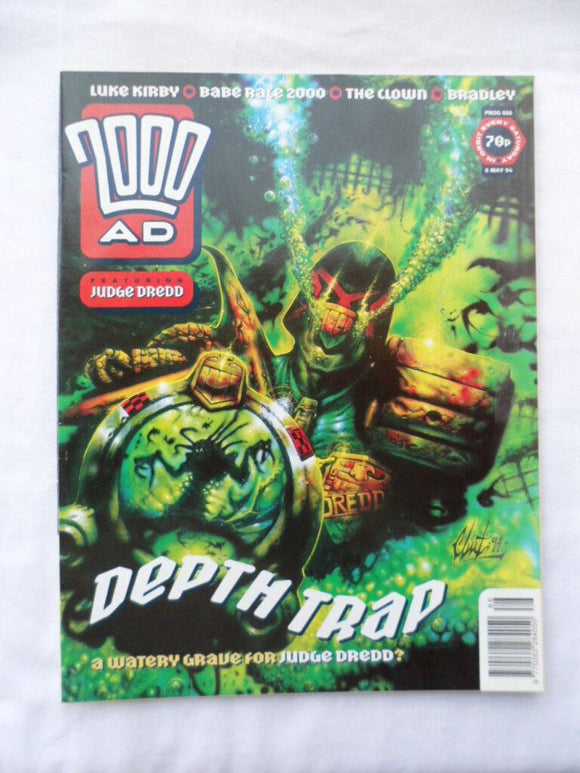 2000AD British Comic - Prog 886