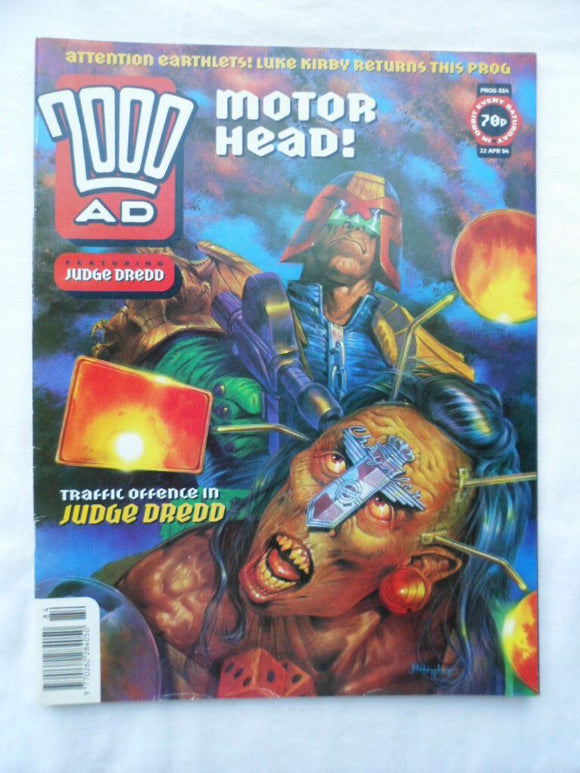 2000AD British Comic - Prog 884