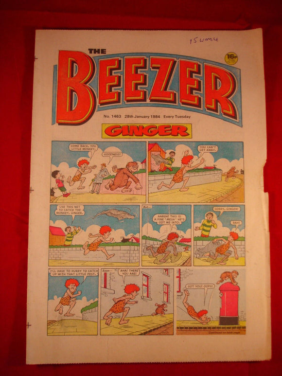 Beezer Comic - 1463 - 28th January 1984
