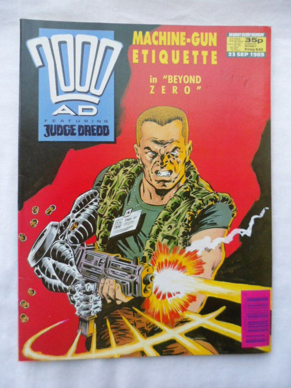 2000AD British Comic - Prog 645
