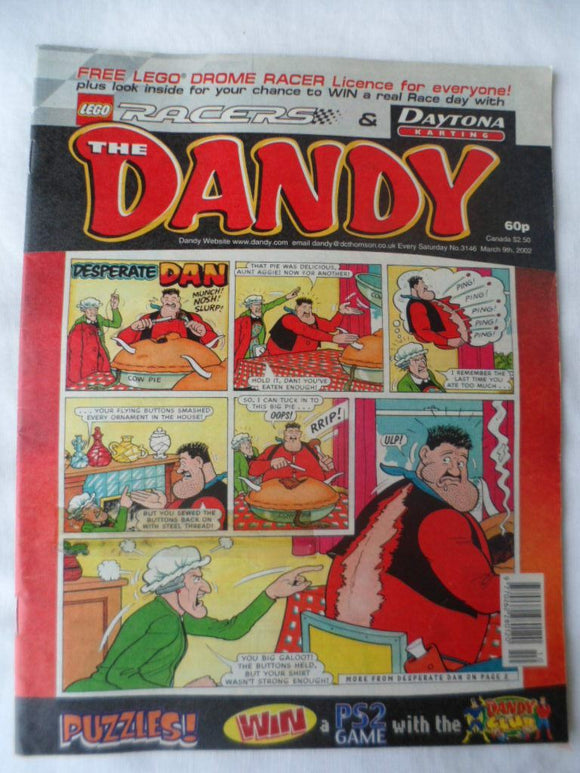 Dandy British Comic # 3146 - 9 March 2002