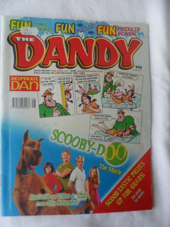 Dandy British Comic # 3184 - 30 November 2002