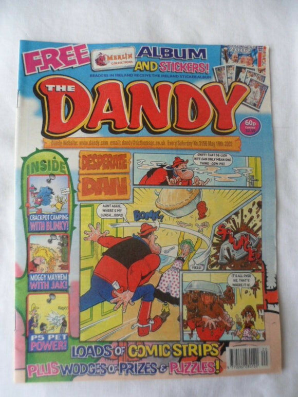 Dandy British Comic # 3156 - 18 May 2002