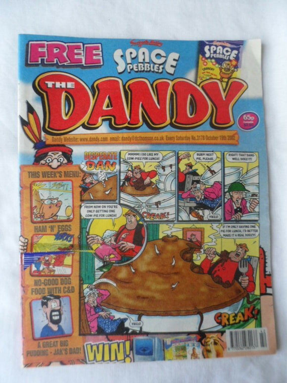 Dandy British Comic # 3178 - 19 October 2002