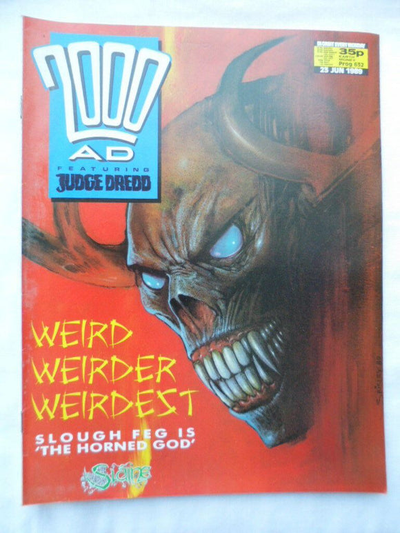 2000AD British Comic - Prog 632