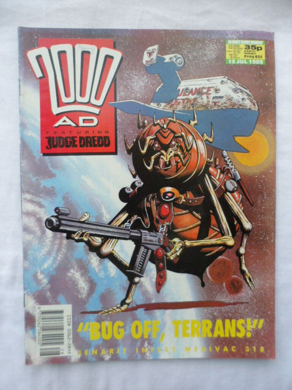 2000AD British Comic - Prog 635