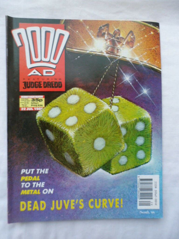 2000AD British Comic - Prog 636