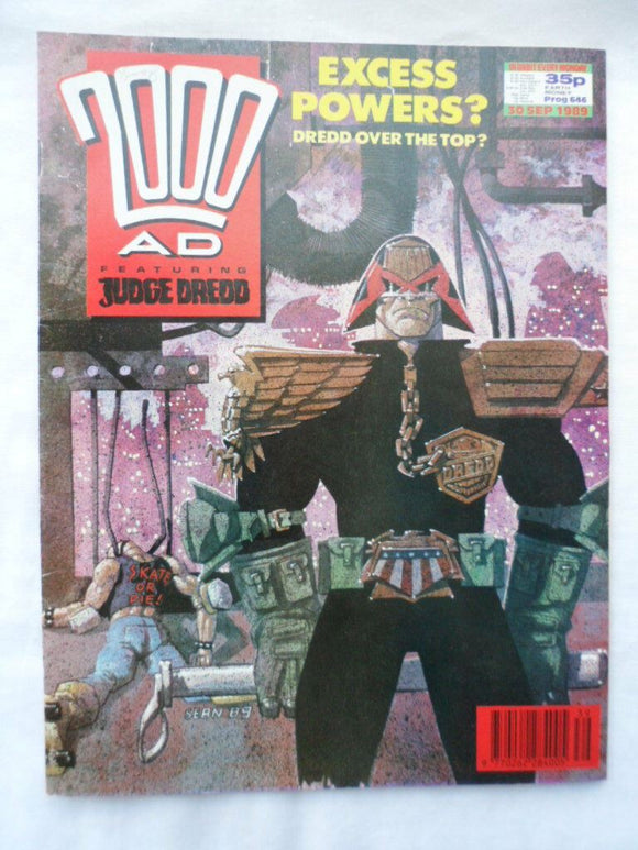 2000AD British Comic - Prog 646