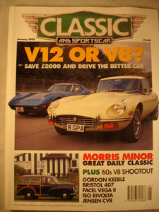Classic and Sports car magazine - January 1995 - Morris Minor  - V12 or V8