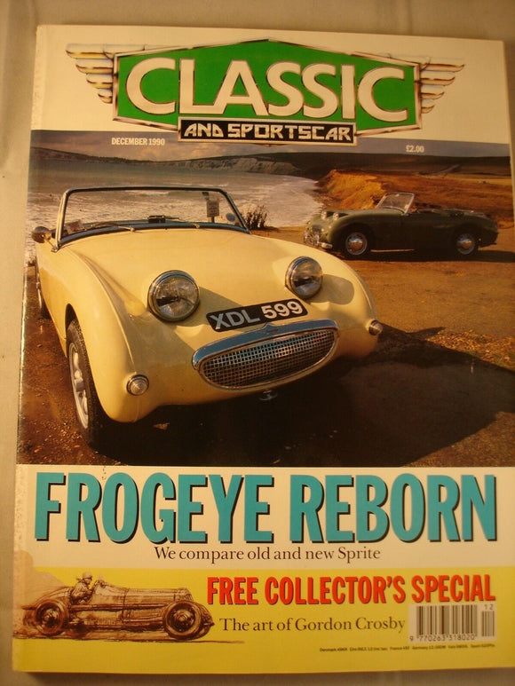 Classic and Sports car magazine - December 1990 - Frogeye Sprite