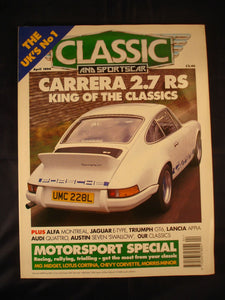 Classic and Sports car magazine - April 1994 - Porsche Carrera 2.7 RS - Quattro