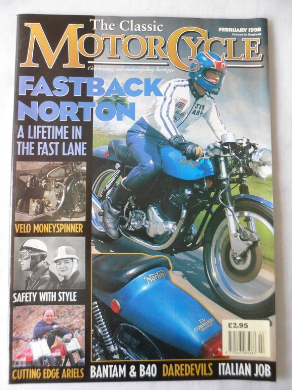 The Classic Motorcycle - February 1998 - Fastback Norton