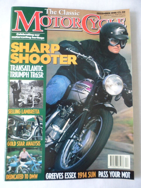 The Classic Motorcycle - December 1998 - Gold Star