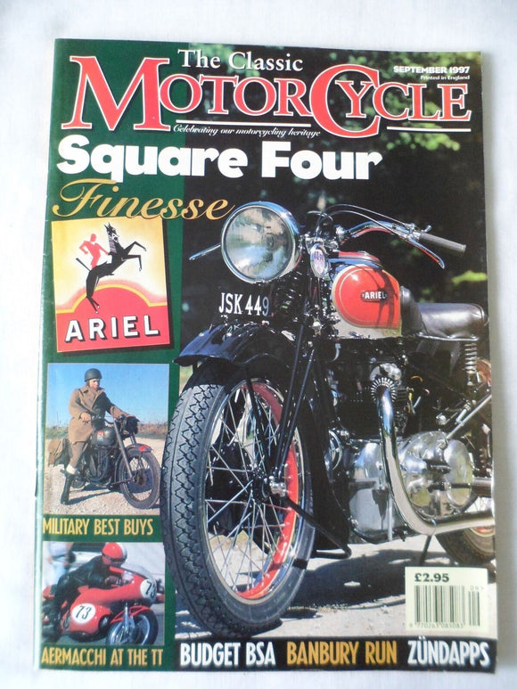 The Classic Motorcycle - September 1997 - Square four finesse