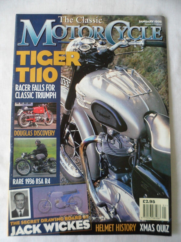 The Classic Motorcycle - Dec 1998 - Tiger T110 - BSA R4 - Jack Wickes