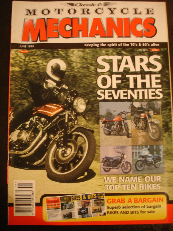 Classic motorcycle mechanics 140 - Stars of the seventies