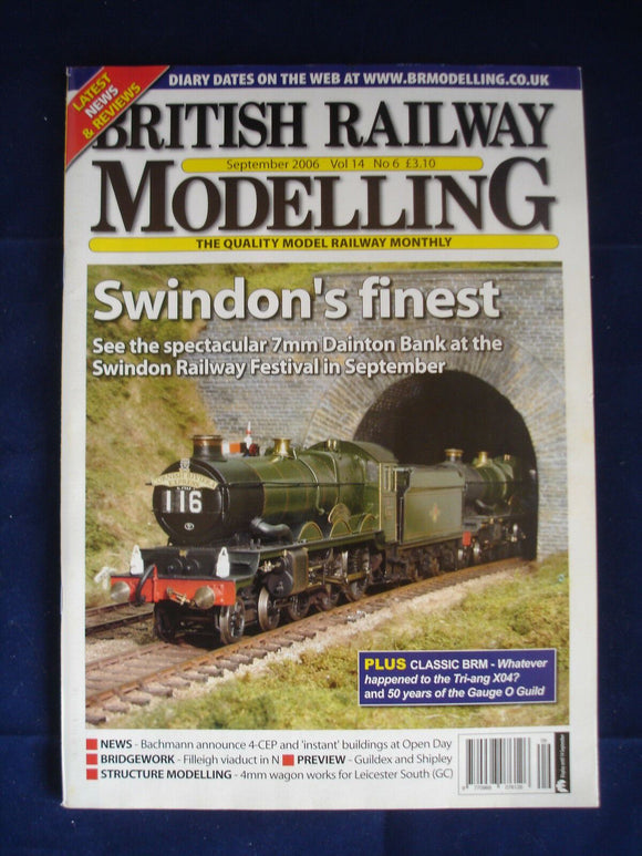 1 - BRM  British Railway Modelling - September 2006 - Dainton Bank 7mm -