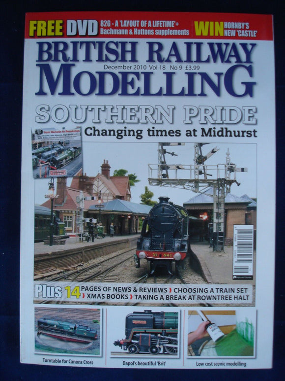 1 - BRM  British Railway Modelling - December 2010 - Low cost scenic modelling