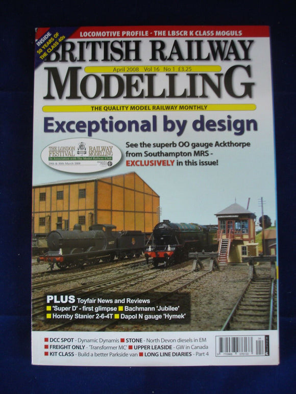 1 - BRM  British Railway Modelling - April 2008 - better parkside van