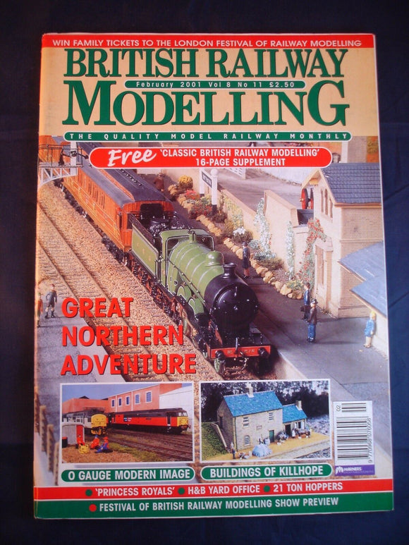 1 - BRM  British Railway Modelling - February 2001 - H & B Yard Office
