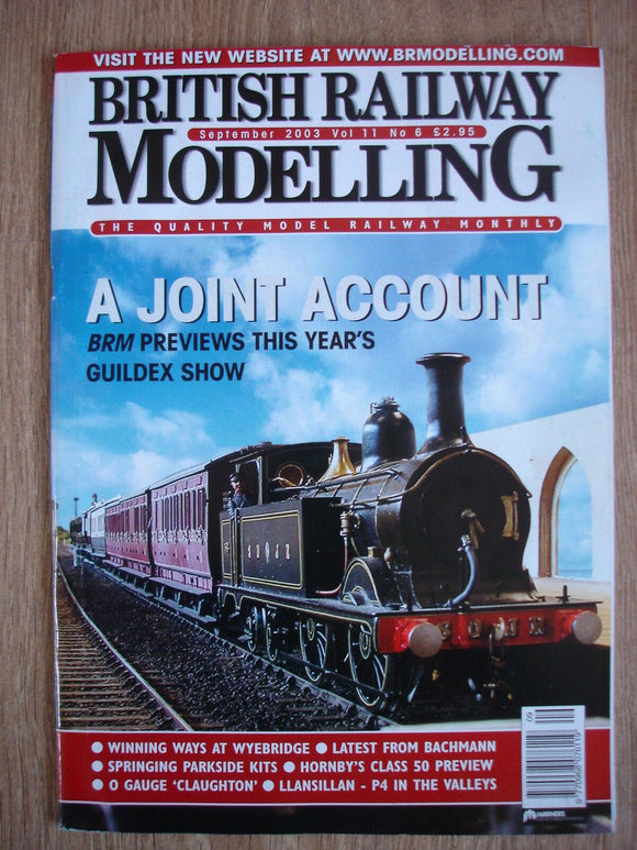1 - BRM  British Railway Modelling - Sep 2003 - Llansillan P4 in the valleys
