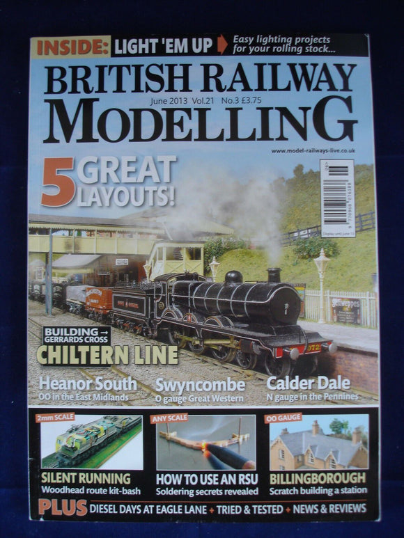 1 - BRM  British Railway Modelling - June 2013 - Station scratch build
