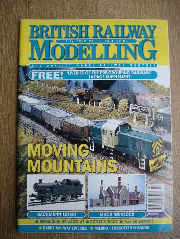 1 - BRM  British Railway Modelling - July 2002 - Barry railway liveries