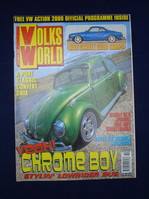 1 - Volksworld VW Magazine - Sep 2000 - Lowrider bug - 23 window