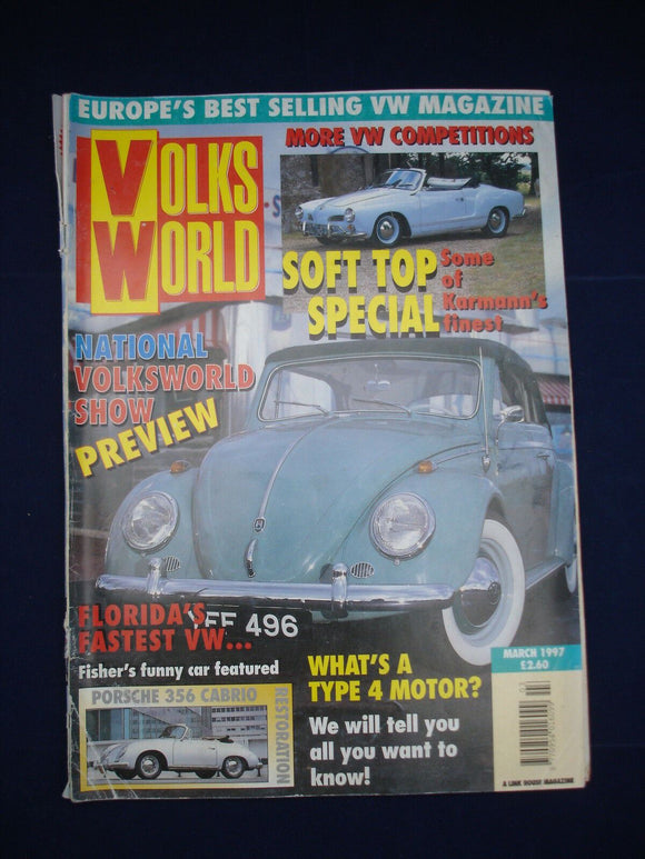 1 - Volksworld VW Magazine - March 1997 - Soft top special