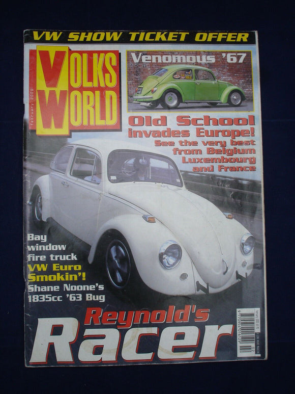 1 - Volksworld VW Magazine - Feb 2000 - Old school - Reynolds racer
