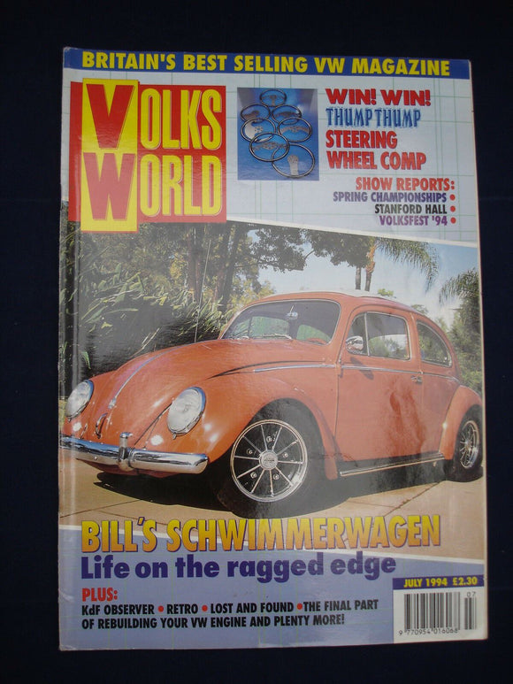 1 - Volksworld VW Magazine - Jul 1994 - Engine rebuild part 6