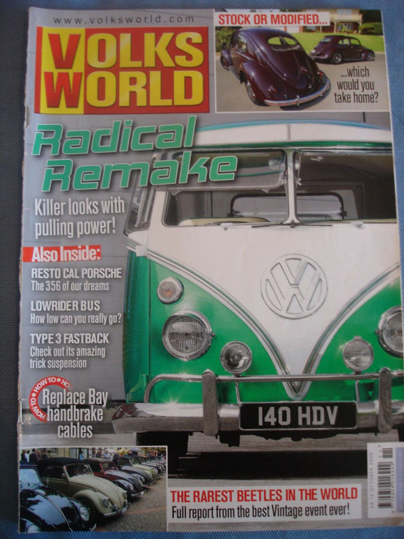 Volksworld VW Mag - Oct 2009 - Beetle - Split screen - Bay handbrake cables