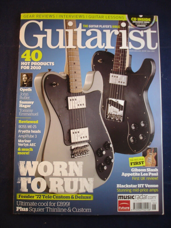 Guitarist - Issue 329 - Fender '72 Telecustom - Gibson Slash