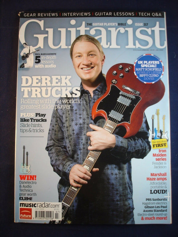 Guitarist - Issue 317 - Derek Trucks