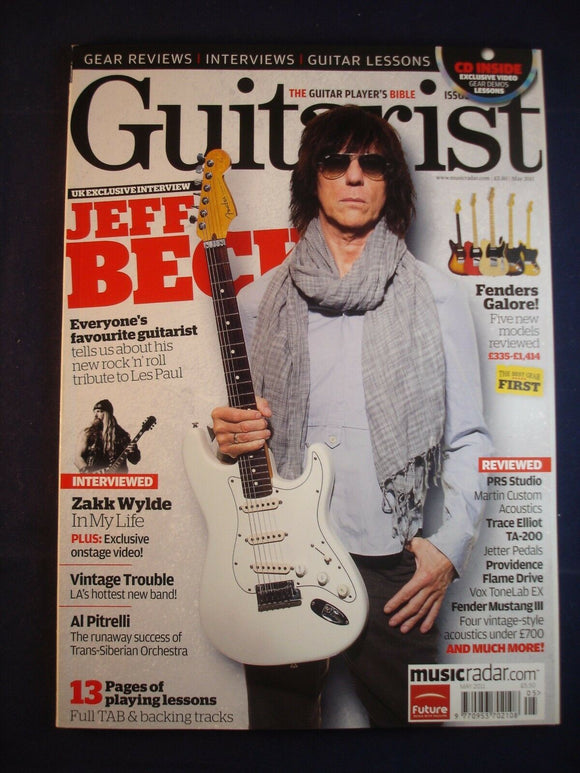 Guitarist - Issue 341 - Jeff Back - Fenders galore