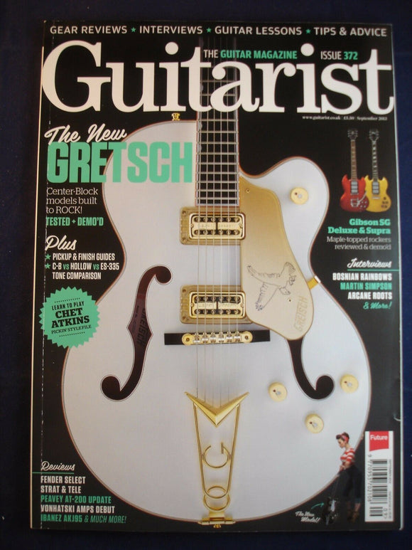Guitarist - Issue 372 - Gretsch Center bloc - Gibson SG