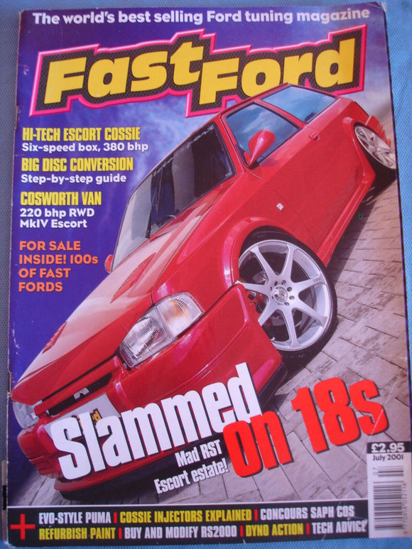 Fast Ford July 2001 - Escort Cosworth - RS2000 buying guide - cosworth injectors