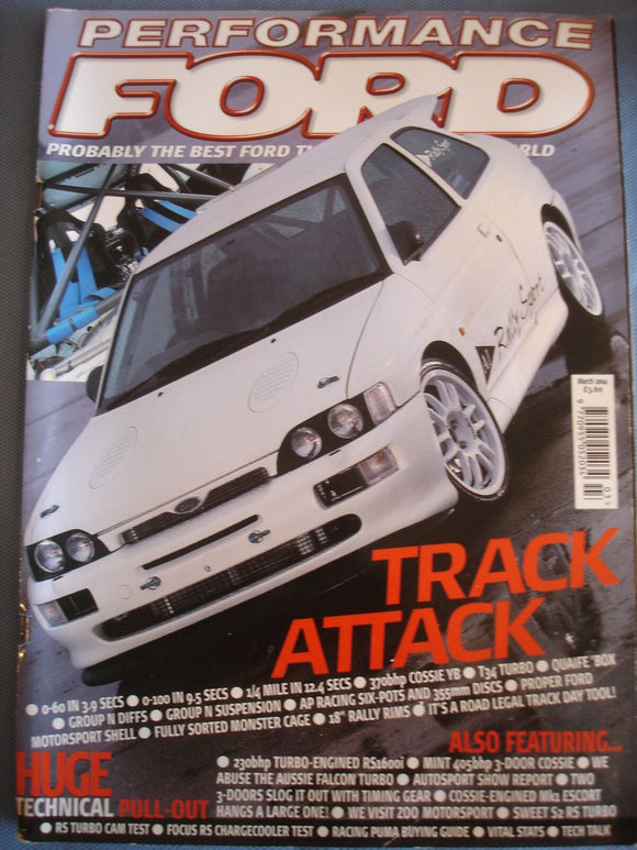 Performance Ford Mag 2004 - Mar - Racing puma guide - Mint Cossie