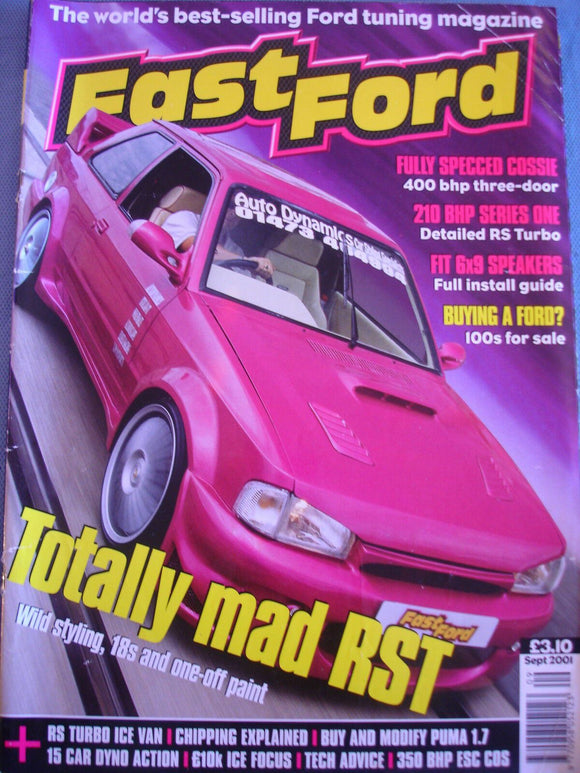 Fast Ford Sep 2001 - RST - Puma - Cosworth - chipping explained