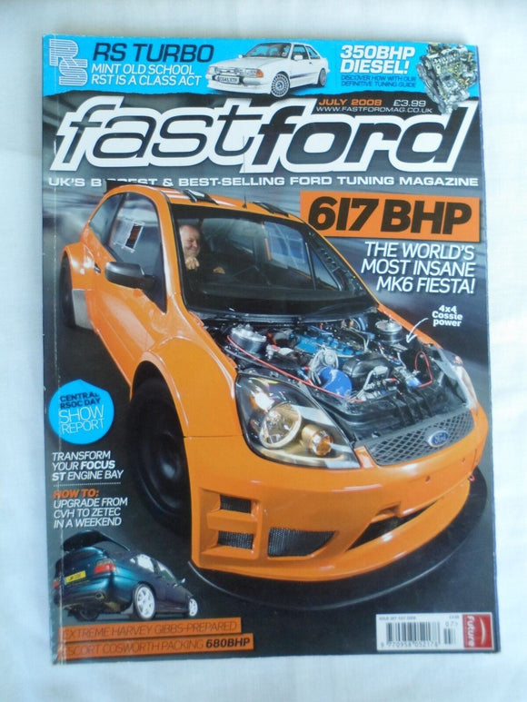 Fast Ford magazine - July 2009 - RS Turbo - Fiesta - ST Engine bay