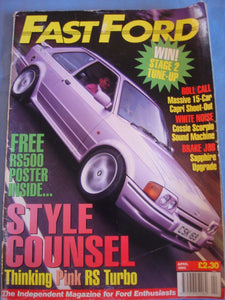 Fast Ford Apr 1995 - Capri - Cosworth Scorpio - RS turbo