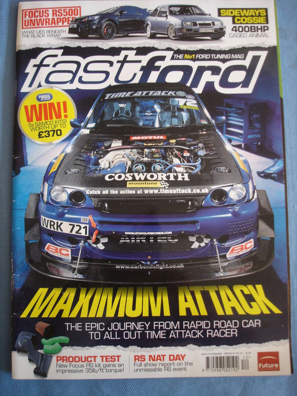 Fast Ford mag 2011 - Dec - Focus RS500 - Camshafts - Fiesta RS Turbo - Cosworth