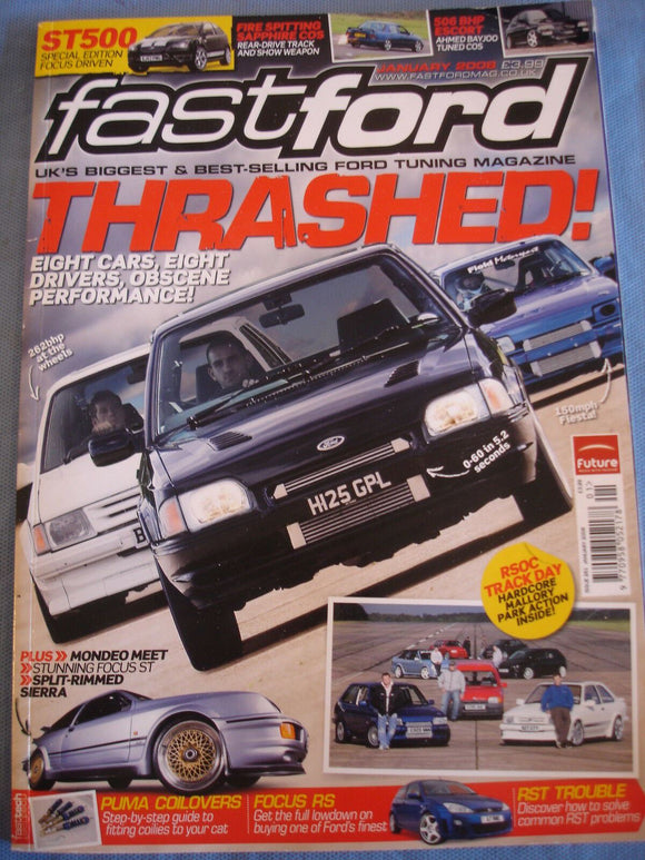 Fast Ford Mag 2008 - jan - Mod Fiesta Rs Turbo - Focus RS buying guide