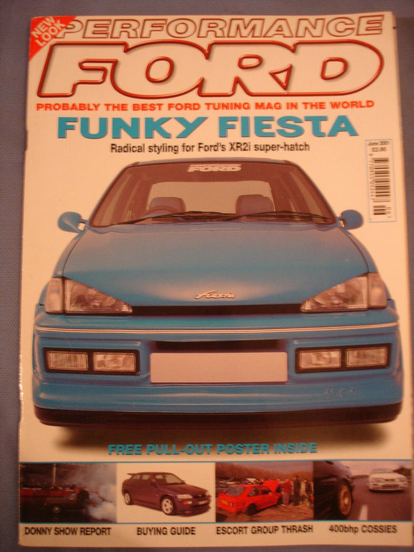Performance Ford Mag 2001 - June - Cossies - Escorts - EScos buying guide - XR2I