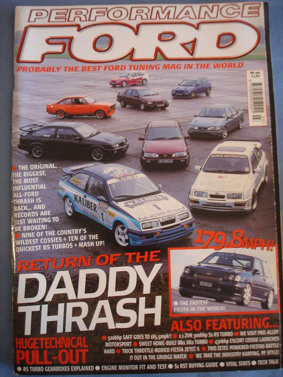 Performance Ford Mag 2005 - Mar - S1 RST guide - 9 Cossies - Thrash