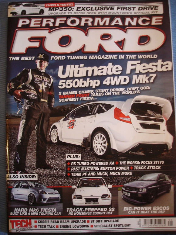 Performance Ford 2010 - June - ST diff upgrade - Cossie rear beam - Escos
