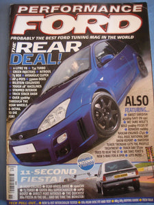 Performance Ford mag - Nov - Mk3 XR3 buying guide - xr2 rear disc fit