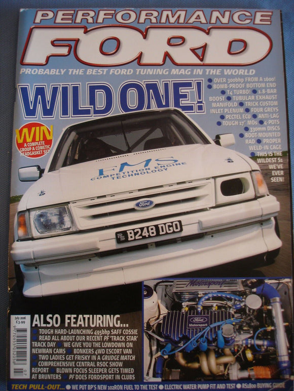 Performance Ford mag - Jul - RS1800 guide - S1 RST - electric water pump test