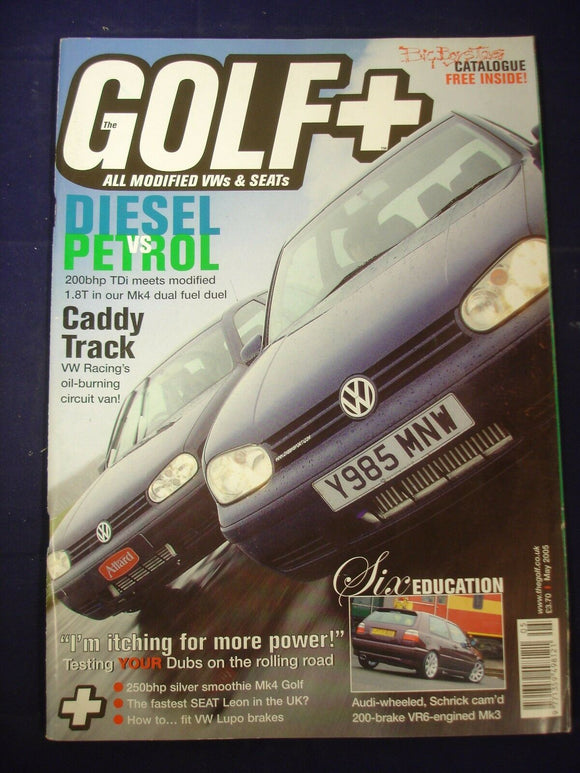 VW Golf + Mag - May 2005 - Petrol vs diesel - Seat Leon - Fit Lupo brakes